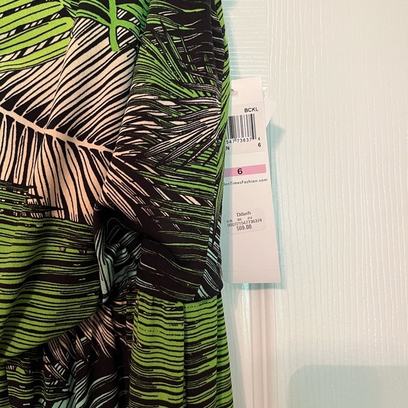 Beautiful palm print maxi dress - Picture 3 of 4